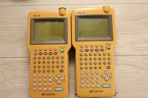 TOPCON トプコン データコレクタ FC-7 2個 基本観測 バッテリー TOPCON トプコン データコレクタ FC-7 2個 基本観測 バッテリー