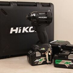 HiKOKI 36Vインパクトドライバ Bluetooth WH36DC 2XPS マルチボルト 日立 (D4374anwY)