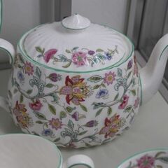 未使用!!　ミントン　ハドンホール　22点セット　ティーポット　カップ　プレート  エキスパート藤沢辻堂店 未使用!! ミントン ハドンホール 22点セット ティーポット カップ