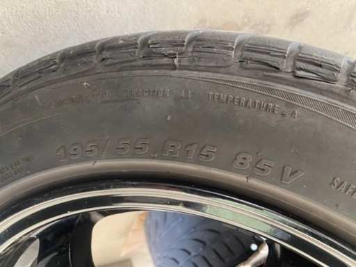 タイヤ、ホイール 中古ホイール 195/55/R15 8J 4本