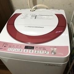 洗濯機　シャープ　7kg