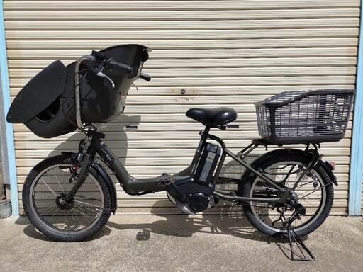 電動自転車　20インチ　子供と一緒にお買い物