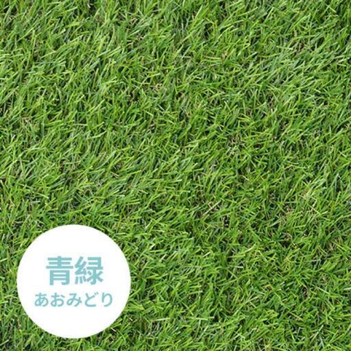 新品未使用の人工芝（青緑）2m×3.5m + 45cm×3m 芝丈35mm おまけ付き