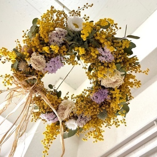 ミモザと花々のフライングリースg@ | procomm.ca