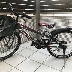 22インチ　男児用自転車　クロスバイク