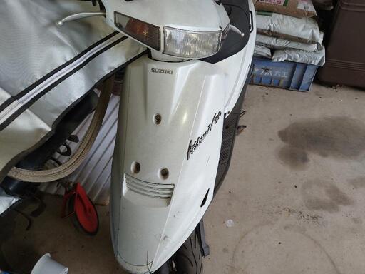 アドレスv100　不動車