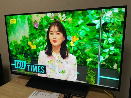 Panasonic TH-43HX850 2020年製 43型 4K液晶テレビ