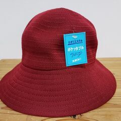 日本製　春～夏用　帽子（レディース用）手洗い可　新品　フリーサイズ