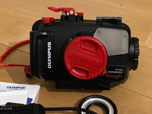 オリンパス TG TG-4 BLACK + ハウジング+LEDライト