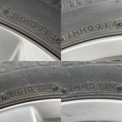 三菱純正　ホイールタイヤセット　4本セット