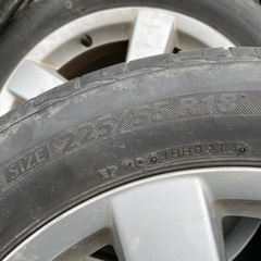 三菱純正　ホイールタイヤセット　4本セット