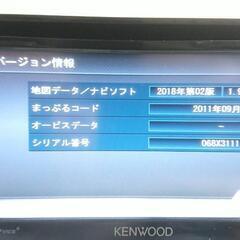 〈決まりました〉次回に期待してください！KENWOOD メモリーナビ 地図データ更新済み⭐️②