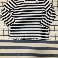 【無料】子供　服　無印　100センチ　ロンT