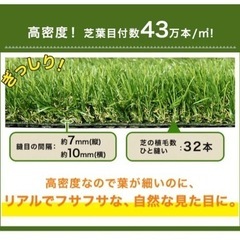 【お取引先決定】人工芝 2m×10m 未使用ロール