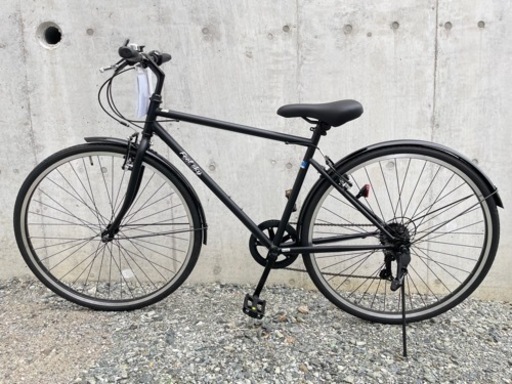新品未使用品 feel sky クロスバイク 自転車 本体 ブラック 新品未使用品 feel sky クロスバイク 自転車 本体 ブラック