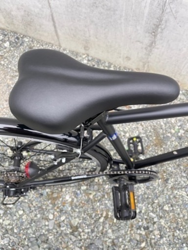 新品未使用品　feel sky クロスバイク　自転車　本体　ブラック