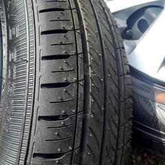 お値段交渉受付中！新車外し　走行10km程　ホンダNBOX　タイヤ+スチールホイール+ホイールカバー４本セットです。