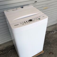 【ネット決済・配送可】Hisense　 4.5kg 全自動洗濯機...