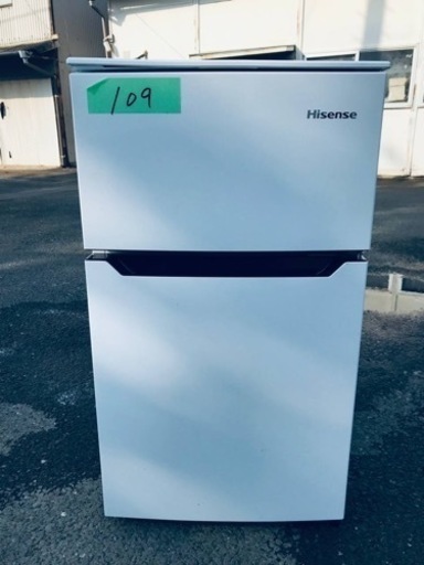 ✨2020年製✨109番 Hisense✨ノンフロン冷凍冷蔵庫✨HR-B95A‼️‼️