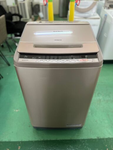 ★日立★BW-V100C 10kg 大容量 洗濯機 2018年 HITACHI BEAT WASH 生活家電