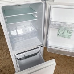AQUA ノンフロン冷蔵庫 AQR-E13H(W) 2019年製 126L AQUA 中古 LGB-AQRE13H 冷蔵庫 126L アクア AQR-E13H-W ボトム