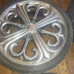 フローラルクロス  16インチアルミホイール