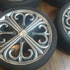 フローラルクロス  16インチアルミホイール