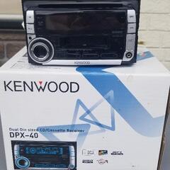 KENWOOD　DPX-40 カセットCDコンポ