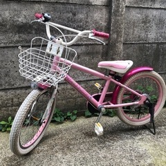 18インチ自転車　ピンク