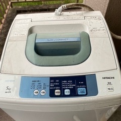 HITACHI 洗濯機　２０１５年式