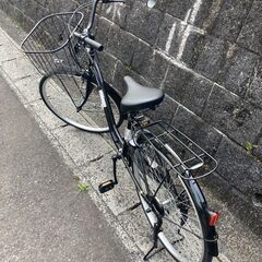 【A-113】★赤字覚悟の激安商品★ 自転車 ブラックカラー ギ...