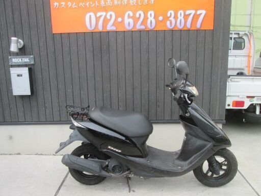 ★5万円！DIO　インジェクションモデル　AF68　セル１　実働車★ホンダ　原付　スクーター　黒