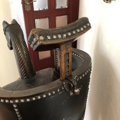 床屋 子供用 馬の椅子