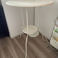 IKEA 白　サイドテーブル