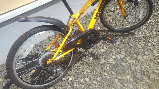 22インチ 子供用自転車 ハマー 　ジュニア　（イエロー）