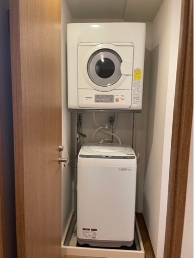 Panasonic乾燥機＋SHARP洗濯機