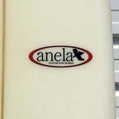 札幌市/清田区  anela/アネラ サーフボード 7’6×21 1/4×3 TMシェイプ FCS 全長(約)228.6cm 現状品