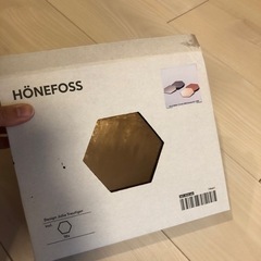 【ネット決済】IKEA HÖNEFOSS　六角形　鏡