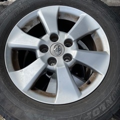 タイヤ付きアルミ