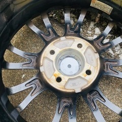 ブリヂストン14インチ ホイール タイヤ付き 4本 スタッドレス-デサントアウター