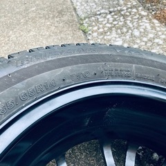 ブリヂストン14インチ ホイール タイヤ付き 4本 スタッドレス-デサントアウター