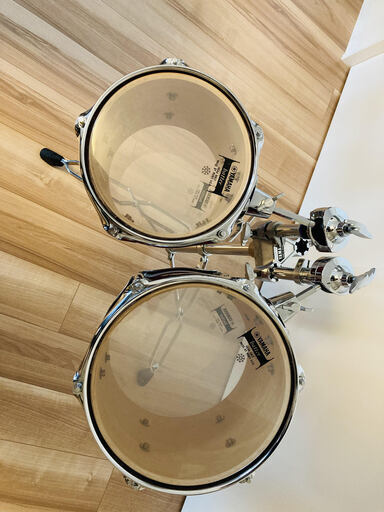 【YAMAHA製】スタンド付タムタム（口径：8in、10in）※オーダーメイド生成