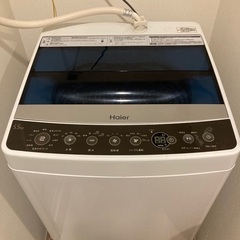 【ネット決済】Haier 洗濯機　JW-C55A 使用期間1年半...