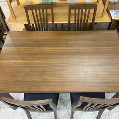 愛品館 江戸川店】ダイニングテーブル5点セット ID:152-008102-007