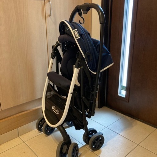 2人乗りベビーカー ネビオ Nebio アミティエ グレー 二人乗り