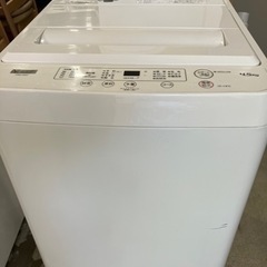 YAMADA 4.5kg 全自動洗濯機 YWM-T45H1 2020年製