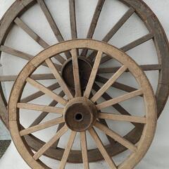 荷車の車輪
