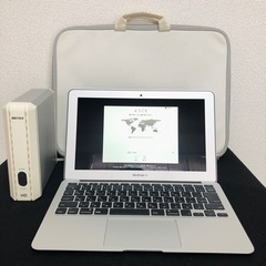 【取引終了】Apple MacBookAir （充放電回数6回）...