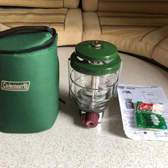 スノーピーク　ワンアクションローテーブル竹とランタン