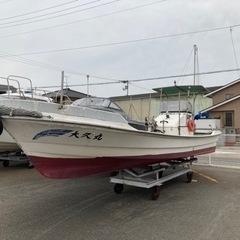 【値下げしました】ヤマハ30F 74PS和船